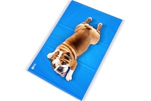 Petic Tappetino Rinfrescante per Cani 90x50 Tappeto Cuscino Refrigerante Cane, Gatti