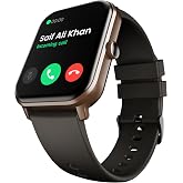 GOBOULT Drift+ Smart Watch 1.85''HD Screen, Bluetooth Calling, IP68, 500 Nits Brightness,150+ Watchfaces, AI Voice Assistant, SpO2 Monitoring, 100+ Sp