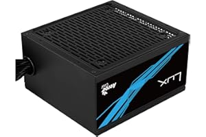 Aerocool LUX550 - Zasilacz PC (550 W, 12 V, sprawność 88%, 80 Plus brąz), czarny