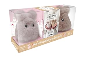 Mes jolies petites bêtes anti-froid: Coffret avec 2 bouillottes en peluche + 1 livret d'astuces