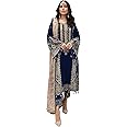 ZONFAB Women Georgette Suit Set