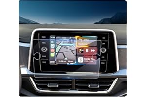 LUWU Compatibile con VW T-Roc T Roc 2018-2024 2025 Pellicola Protettiva per Navigazione Discover Media 8 Pollici Pellicola in Vetro Temperato 9H Antigraffio T-Roc Accessori