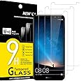 NEW'C 3 Pezzi, Vetro Temperato per Huawei Mate 10 Lite, Pellicola Prottetiva Anti Graffio, Anti-Impronte, Senza Bolle, Durezz