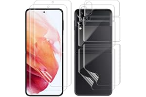 REROXE 2+2 Stück TPU für Panzerglas für Samsung Galaxy Z Flip 4 5G Schutzfolie, Klar HD Weich TPU Displayschutzfolie Ultradünn für Galaxy Z Flip 4, Blasenfrei, Anti-Fall Folie für Z Flip 4 5G