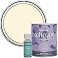 Rust-Oleum Beige Water-Resistant Bathroom Tile Paint in Matt Finish - Clotted Cream 750ml