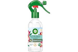 Air Wick Spray Neutralisateur D'Odeurs Aux Huiles Essentielles Eucalyptus et Freesia - Blanc, 237 ML (Lot de 1)