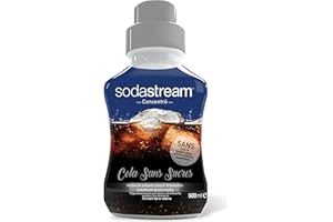 Sodastream Concentré Sirop Cola Sans Sucres, 500ml