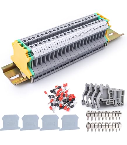 OznaczTo Kabelbeschriftungsset – 1460 Clips Mit Zahlen, Buchstaben & Symbolen – Für Kabel Bis 2,5 Mm², In Sortierter Box