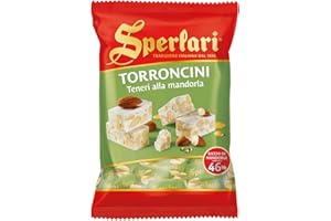 Sperlari - Torroncini Teneri, Senza Glutine, Mandorla, 117 Grammo