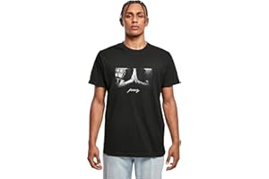 Mister Tee Camiseta Pray de Mangas Cortas para Hombre con Estampado Frontal, Moda Urbana Callera, en Algodón, Distintos Colores, Tallas XS-5XL