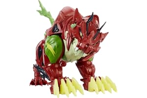 ​He-Man and The Masters of the Universe Battle Cat Action Figures Based on Animated Series for Storytelling Play, Articulated Battle Characters, Gift for 4 Years and Older, MOTU