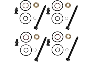 CAR-PARTS24 Bosch - Lot de 4 joints d'injection avec Kit de réparation pour vis, pompe, buse 1.9 2.0 TDI - Avec code moteur BKC, BMM, BLS, BPW, ATD, AXR, ASZ, BLT
