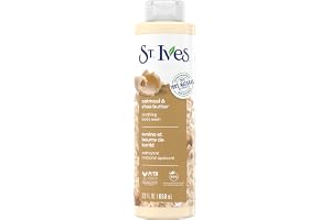 St. Ives lugnande kroppstvätt (650 ml) fuktgivande rengöringsmedel havregryn och sheasmör tillverkad med växtbaserade rengöri