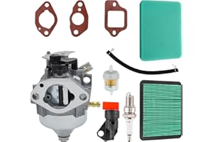 LUOLETY 16100-Z9L-811 Gaźnik, 16100-Z9M-81 zapasowy zestaw gaźnika z uszczelkami zestaw filtrów powietrza do Ho-n-da GCV170LA A1A, GCV170LA G5B, GCV170LA G5BR, GCV170LA S3B, GCV200LA G5B