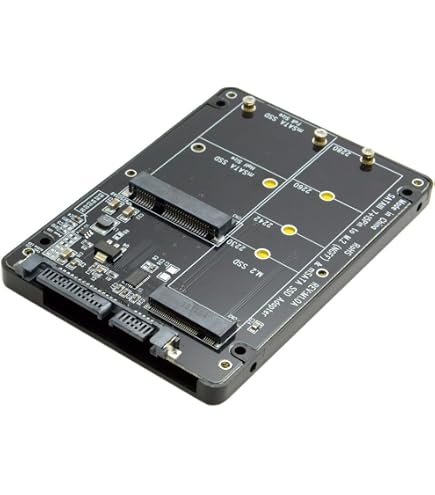 QNAP Dual M.2 SATA SSD to 2.5” SATA RAID Adapter Converter - 2 x M