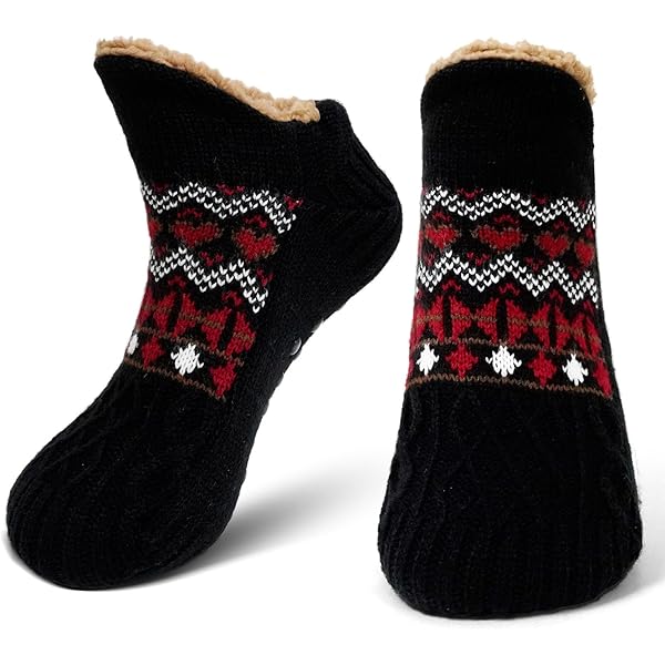 Bottes Fourrées Femme JSTHHTT 2 Paires Chausson Chaussette Homme Femme Slipper Antidérapantes Hiver Chaud Douce Chaussettes Femme Bottes Fourrées Femme JSTHHTT 2 Paires Chausson Chaussette Homme Femme Slipper Antidérapantes Hiver Chaud Douce Chaussettes Femme