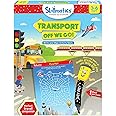 Skillmatics Educational Game: Transport Off We Go, Multi-Colour, 3 - 6 Years, SKILL08TOS, Multicolour