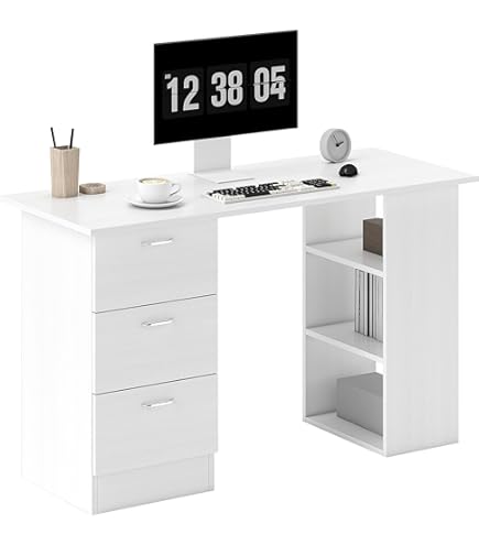 OPO Impulse 1400mm Rectangular Meeting Desk – White Melamine With Post Leg (Heat & Weather Resistant) 14 thumbnail image