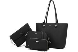 LOVEVOOK Borsa Donna Borse a Mano Donna Borse a tracolla Borse Tote elegante Pelle sintetica Borsa 3 o 4 pezzi Set