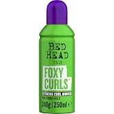 Bed Head by TIGI Foxy Curls Styling Foam, 250 ml | Styling foam for defined curls with strong hold against frizz and moisture
