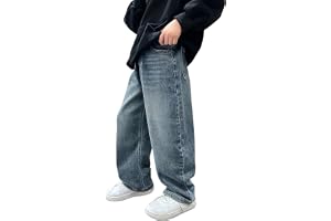 Lymio Junior's Boys Jeans Pant | Kids Jeans for Boys | Denim Baggy Pants | Loose Fit Casual Trousers for Children (LK-50-51)