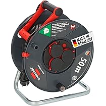 Bobina Avvolgicavo Brennenstuhl 25m - Presa Tripla Con Protezione Sovraccarico - Foto 9