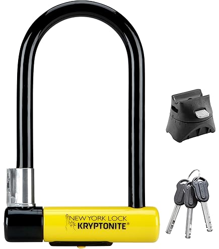 Kryptonite Evolution Standard Bike U-Lock, Heavy Duty Anti-Theft
