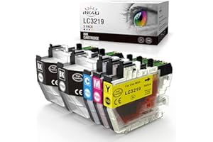 INK4U LC3219XL Tinta Compatible para Brother LC3219XL LC3219 LC3217 Cartuchos de Tinta para Brother MFC-J5330DW MFC-J6930DW MFC-J5730DW MFC-J6530DW MFC-J5335DW MFC-J5930DW J6935DW (5 Paquetes)