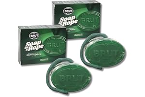 BEAUTY MIX Original Soap On A Rope 150g – Pack of 2 | Timeless Exfoliating Soap with Iconic Citrus and Spicy Woods Fragrance | Classic Grooming Essential with Convenient Rope Design for Freshness and Style