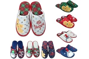 MATTIOLI Pantofola casa Uomo Donna FouFamily ciabatte invernali coppia