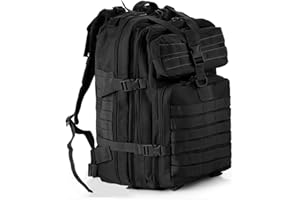 aiGear 45L Mochilas Tácticas | Mochilas con Sistema Molle | Gran Capacidad 3 Días Mochila Impermeables | para Campamentos de Senderismo Deportivo al Aire Libre