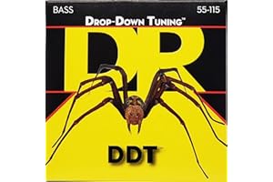 DR STRINGS DR String DDT-55 Drop Down Tuning Jeu de cordes pour guitare basse