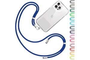 TBOC Przenośny Smycz Naszyjnik - Pasek do Wieszania Etui na Telefon - Akcesorium na ramię Klips Etui z Smyczką Kobiety Mężczyźni Zintegrowana Ochrona