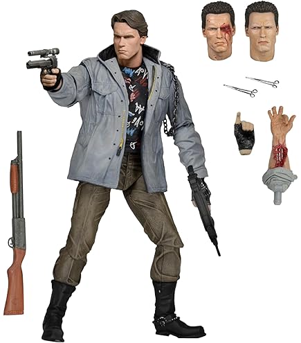 Medicom Terminator 2 Figure MAFEX T-800 Battle Damage Ver. 16 cm