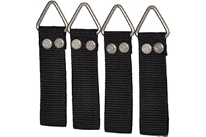 C.K Magma Tool Belt to Braces Attachment Kit, 4 Straps for Universal Toolbelt and Suspenders Conversion, Work Belts Converter for Tradesmen, Electricians, Carpenters, Joiners, Roofers CK Tools MA2734A