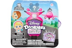 DISNEY DOORABLES Vehículos y Figuras coleccionables Doorables Let's Go Series 3, Minifiguras Sorpresa de 3,8 cm de Alto; Juguetes para niños a Partir de 5 años de Just Play