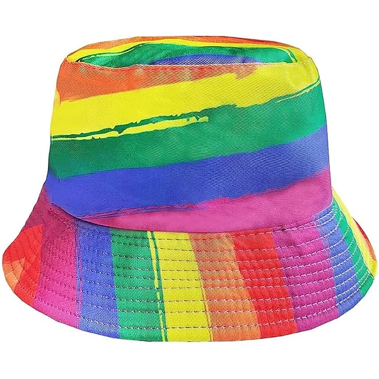 WIDMANN Fedora Hut In Regenbogenfarben Mit Pailletten – Perfekt Für Pride, Karneval Und Mottopartys