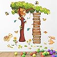 DREAM DECALS 'Tree Months of The Year Kids Learning Education Nursery Kinder Garden School Wall Sticker 110cm x 100cm (Multicolour, Vinyl), Botanical