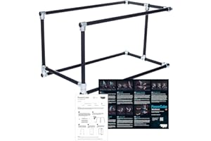 ‎PERFORMBETTER+ PERFORMBETTER+ PowerCube, Dip Station, Trainingsgerät für vielseitiges Heimtraining, perfekt und mobil für Zuhause, Indoor und Outdoor, Schwarz