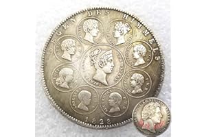 FKaiYin 1828 German states Antique mark Old Coins - German Empire Coin- Uncirculated Old Coin-Great Commemorative Old Coin Gift for Dad/Friend/Husband Future experience