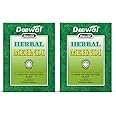 Deewal Herbal Khadi Mehndi | Natural Henna Powder for Black Hair Color and Hair Growth | For both men and women (Pack of 2)