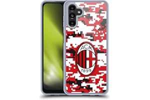 Head Case Designs Licenza Ufficiale AC Milan Camouflage Digitale Modelli Cresta Custodia in Gel [Protezione di Grado Militare] Compatibile con Samsung Galaxy A13 5G (2021)