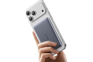 Baseus Picogo AM41 Power Bank, Ultra Slim 5000 mAh, Magsafe Powerbank, szybkie ładowanie, PD 20 W, przenośny, bezprzewodowy, magnetyczny akumulator zewnętrzny z kablem USB C do iPhone 17/16/15/14/13