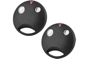 WVOILLTY Mando a distancia puerta 433,92MHz Reemplazo para Nice SMILO SM2 SM4 para motor de controlador de receptor SMXI SMX2R SMX2 SMXIS OXI OX2, 2 canales, juego de 2