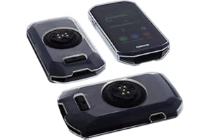 foto-kontor Hülle kompatibel mit Garmin Edge 1050 TPU Schutzhülle Tasche Cover transparent stoßfest Kratzfest MTB Rennrad e-Bike Fahrrad