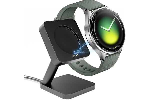 sciuU Magnetisk laddare kompatibel med Xiaomi Watch 5/S5/S4 | Laddningsstation och laddare kompatibel med Xiaomi Watch S3 & S