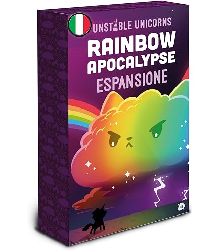 Asmodee Here to Sleigh, Extension de Jeu de Table, 2-4 Joueurs, 10+ Ans, édition en Italien Asmodee Here to Sleigh, Extension de Jeu de Table, 2-4 Joueurs, 10+ Ans, édition en Italien