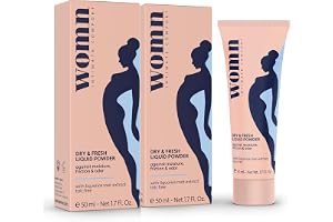 womn Flytande Kroppspuder för Kvinnor – Mot Svett, Skav & Lukt 2x50 ml