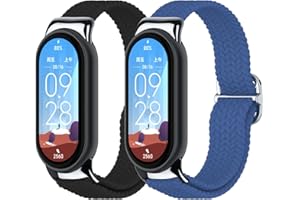 AXFEE Bransoletka do Xiaomi Mi Band 8, Xiaomi Mi Band 9, wymienne paski Xiaomi
