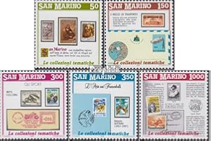 Prophila Collection San Marino 1382-1386 (Completa.edición.) 1988 filatelia (Sellos para los coleccionistas) Sello en Sello